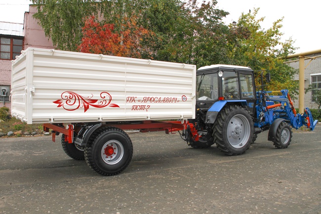 Полуприцеп самосвальный ПСТ-7 «Premium»