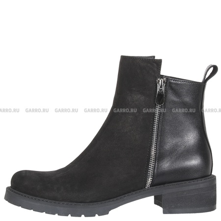 Ботинки женские 5716, кожа, нубук