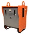 Station (transformer) for heating concrete and soil