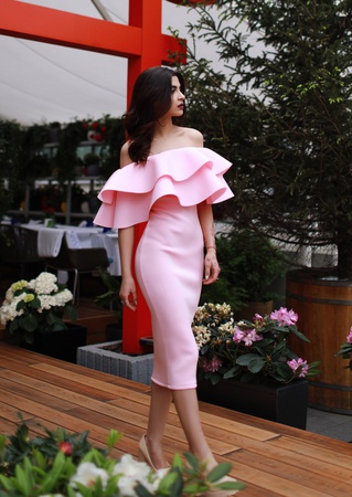 Платье из неопрена «No way”