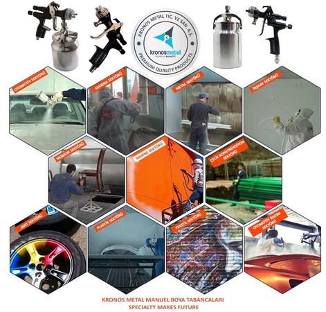 Kronos Metal Professional Manual Paint Gun