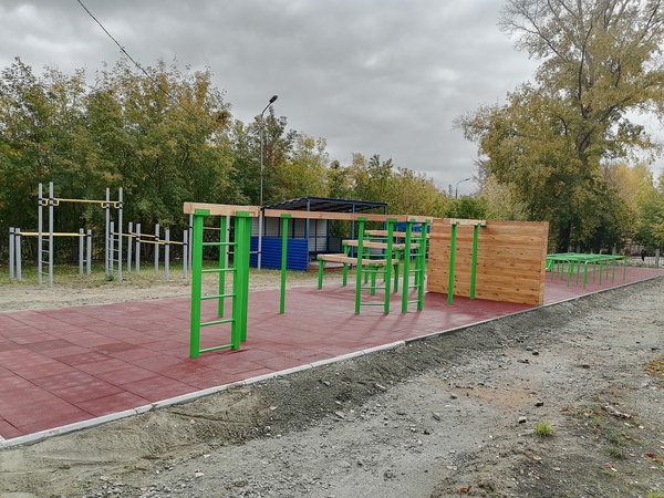 Полоса препятствий для школьников