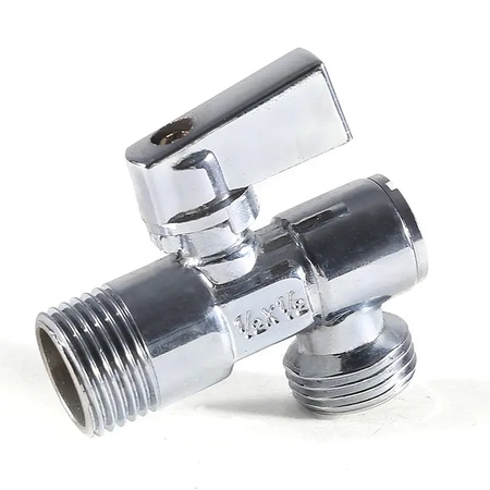 Plastic Handle with Mesh Angle Valve