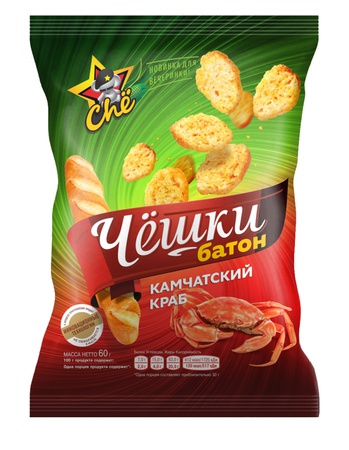 Kraker buğday kral yengeç CZHOSHKI, 60 g