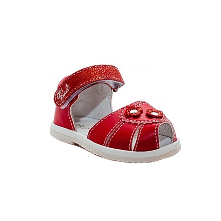 12847 Туфли ясли ик красный к/п ФОМА