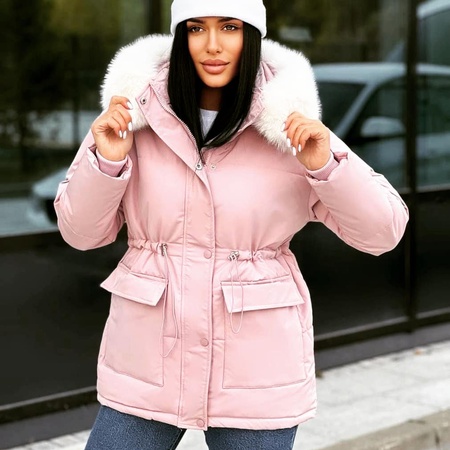 Женские куртки розового цвета