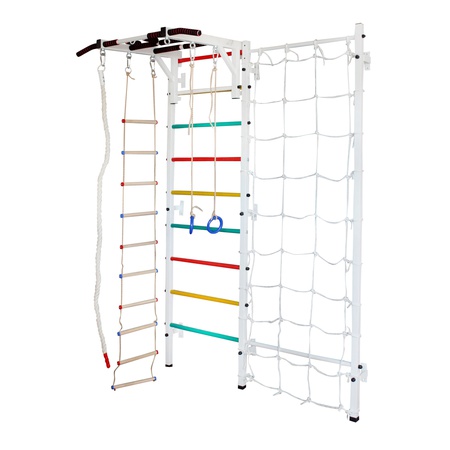 Шведская стенка MDL пристенная стандартная белая PR-S-B-105.000.000-1234