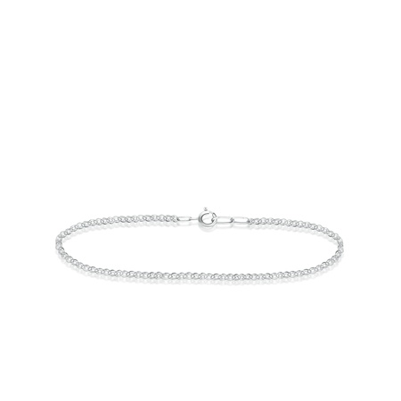 ЦЕПЬ ИЗ СЕРЕБРА, ПЛЕТЕНИЕ НОННА