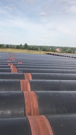 Труба 1220 ст 17 в изоляции лежак