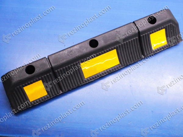 Колесоотбойник резиновый, парковочный (590х120х90мм)