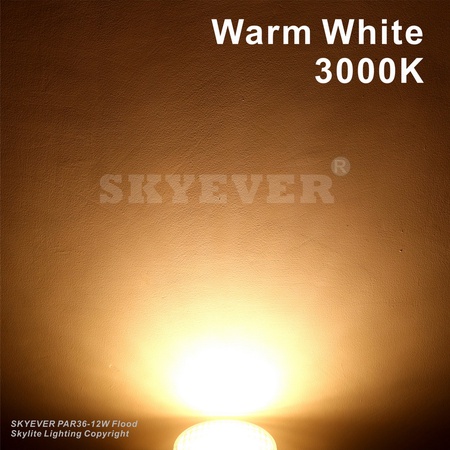 Cam LED PAR36 Lamba Ampulü Taşkın 6W/9W/12W AC/DC 12V IP67 Su Geçirmez