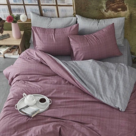 Двухцветные пододеяльники