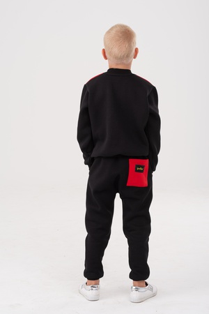 Свитшот красно-черный Yumster YC.02.09.005