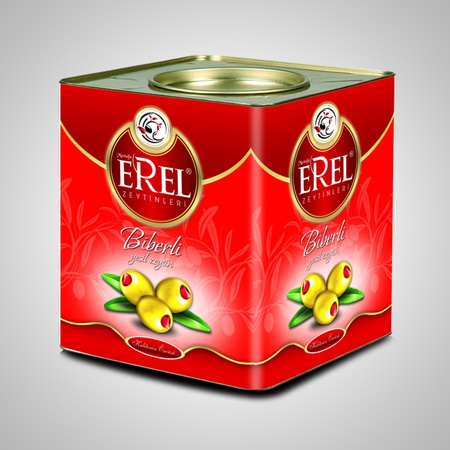 زيتون أخضر مبشور 180-200 2Xl 10 كجم