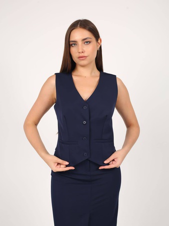 Костюм жилет+юбка