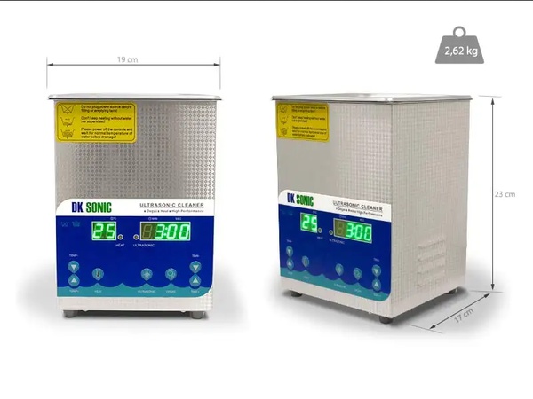 2L Dijital Ultrasonik Temizleyici
