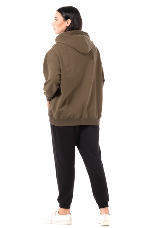 Толстовка с капюшоном с летучей мышью