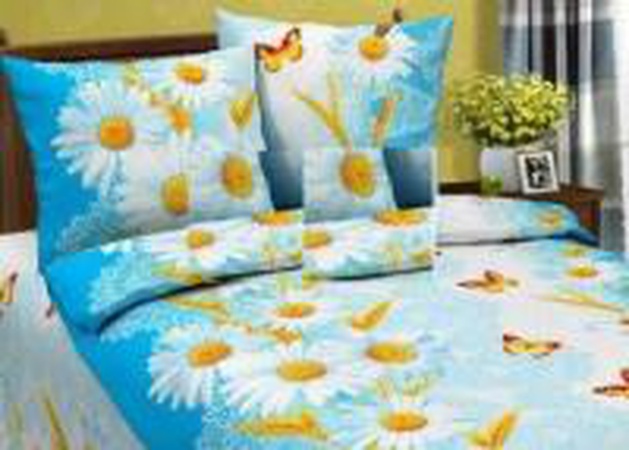 Ткань постельная Цветной