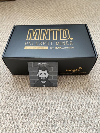 MNTD RAK Wireless Goldspot Гелиевый криптомайнер EU868