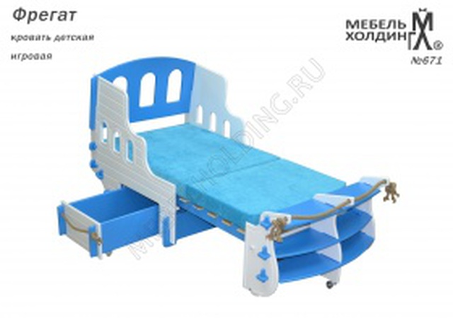Кровать игровая Фрегат
