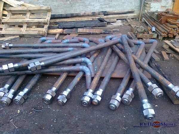 GOST 24379.1-2012&#39;ye göre temel cıvataları