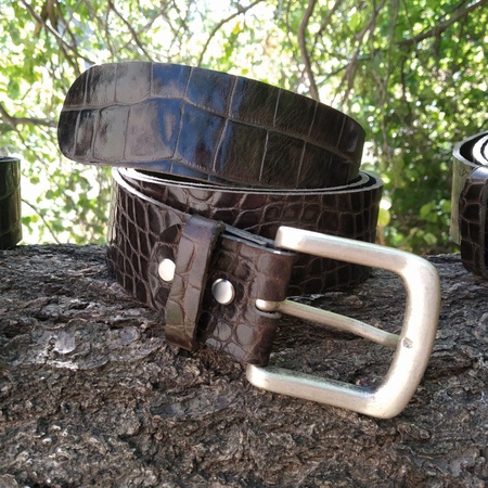 Мужские и Женские ремни ручной работы из Итальянской кожи.