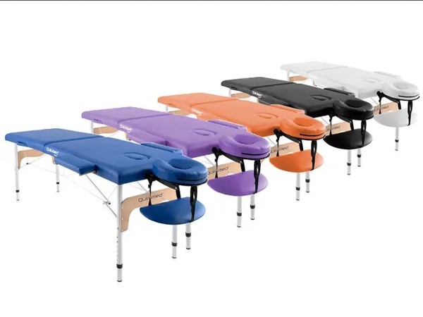 Портативный алюминиевый массажный стол EASY 180 x 60 см