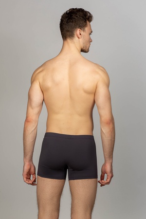 Боксеры серые, закрытая резинка