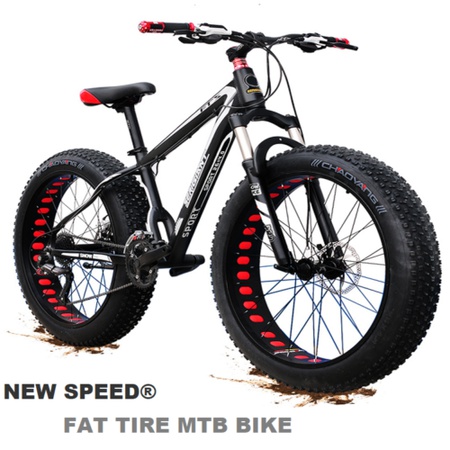 Dağ Bisikleti Bisiklet YENİ HIZ Erkekler Kadınlar Fat Tire 26 MTB Çerçeve Tam Süspansiyon
