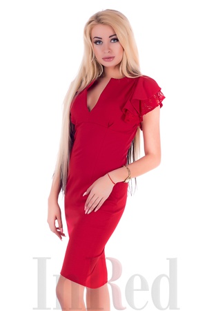 dress Elizabeth red