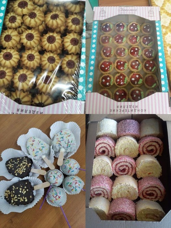 Dağ balı, ceviz, elma, tereyağlı kurabiye