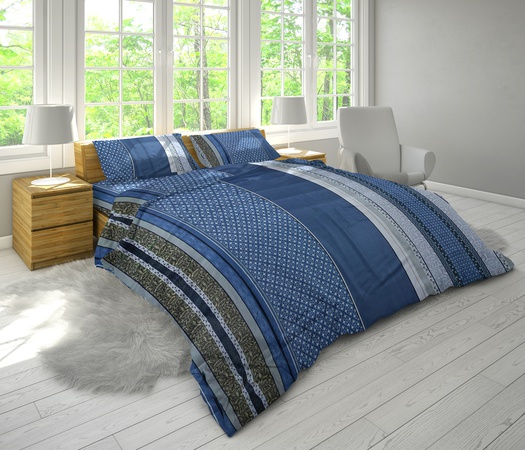 Double bed linen (with seam)