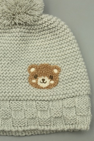 ТРИКОТАЖ С КВАДРАТНЫМ УЗОРОМ БЭБИ БИН