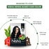 Nisha Natural Henna Hair Color 25g Natural Black, Pack of 10