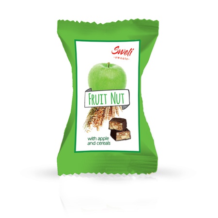 Грильяж с яблоком