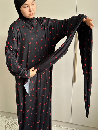 Комплект Платье с платком