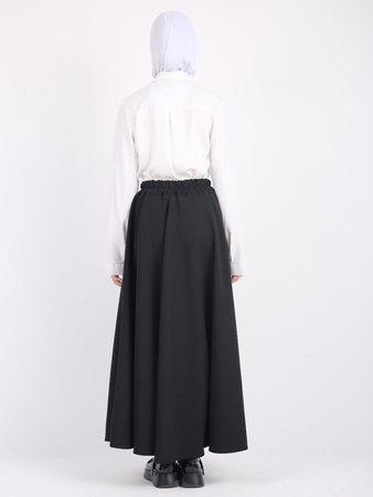 Юбка длинная базовая полусолнце