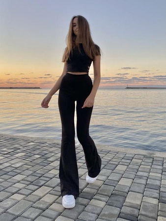 Лосины - клёш