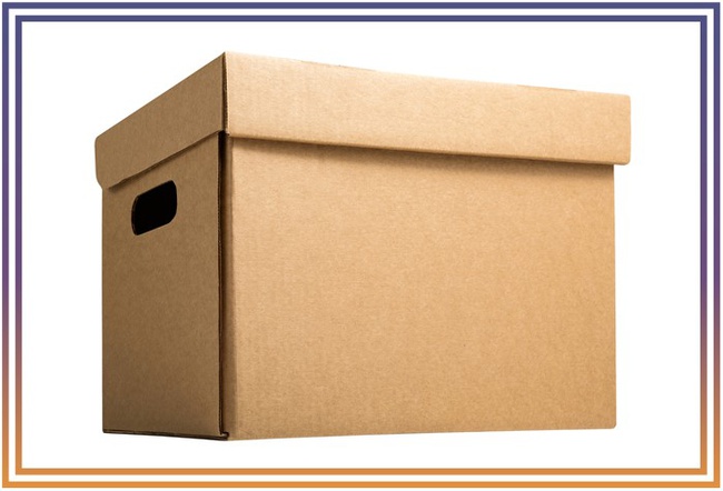 Архивные картонные коробки