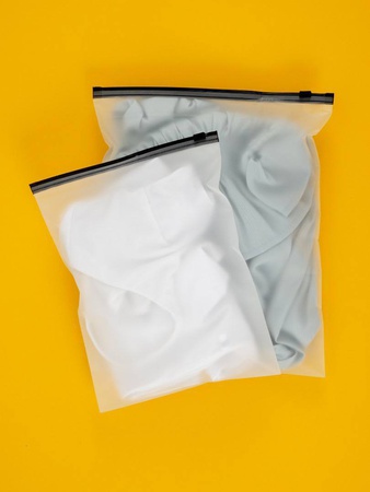 Fermuarlı poşetler (Kaydırıcılı fermuarlı poşetler) 160 mikron