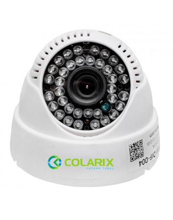 Видеокамера гибридная AHD/CVI/TVI/Analog внутренняя COLARIX CAM-DIF-009 (2.8 мм, 3,6мм, 6мм)