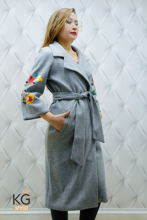 Пальто с цветами "Кэстрел"