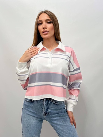 Поло с длинным рукавом