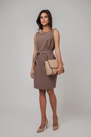 Платье О - образное