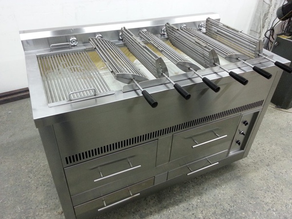 машина для жарки курицы