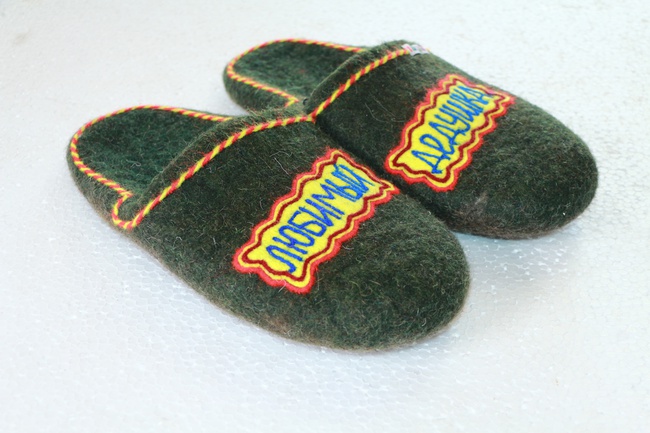 Тапочки для любимой дедушке