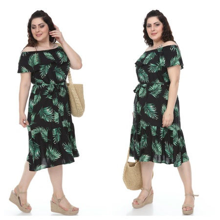 Узорчатое платье