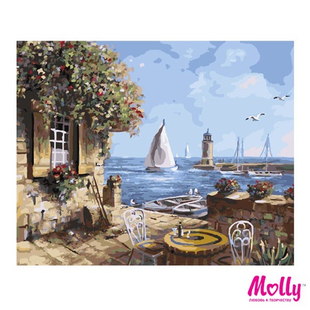 Картина по номерам Летнее кафе