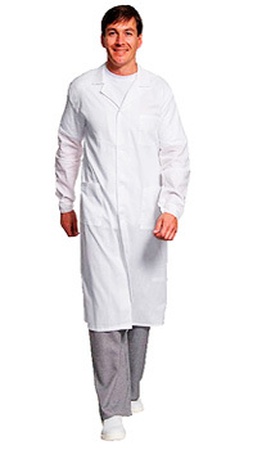 Халат мужской белый