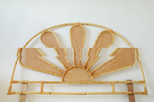 Прямоугольное 100% экологическое из ротанга, украшение ручной работы